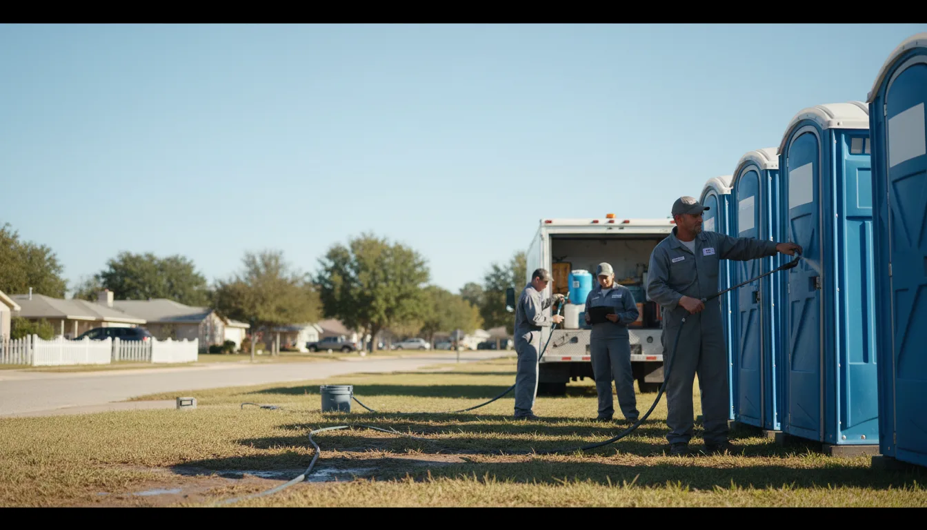 Long-Term Portable Toilet Rental in West Monroe, LA near me